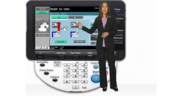 Konica Minolta Bizhub C220 Video Training Finishing Konica Minolta Offer