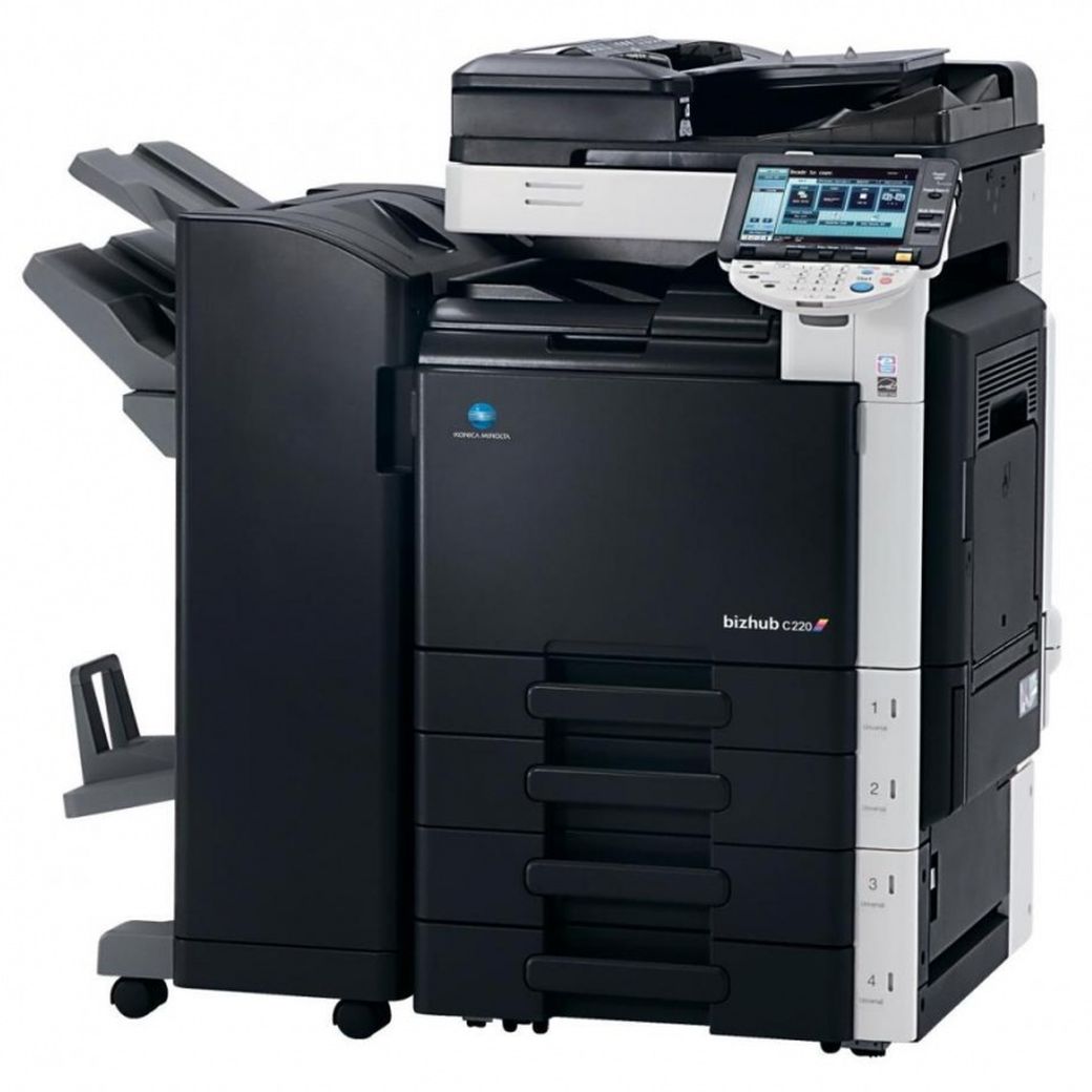 Get Free Konica Minolta Bizhub C220 Pay For Copies Only