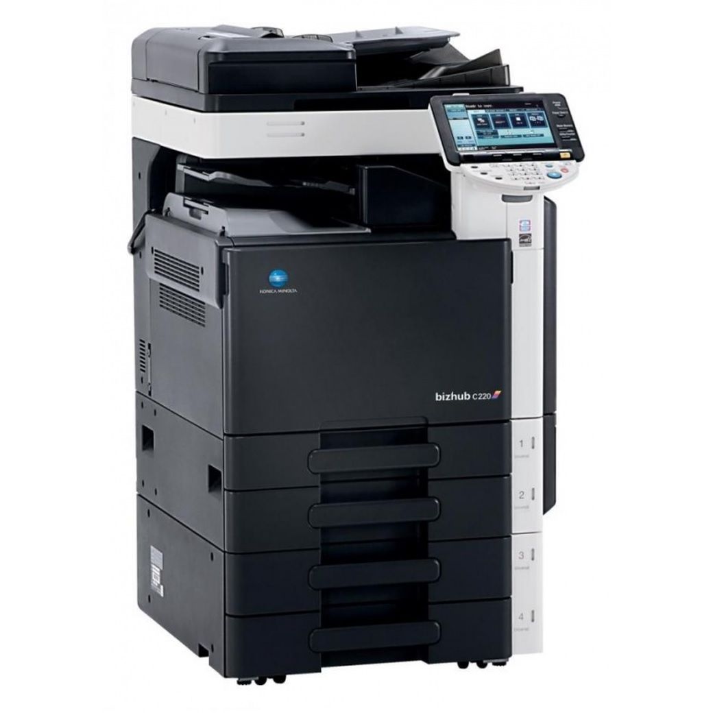 Get Free Konica Minolta Bizhub C220 Pay For Copies Only