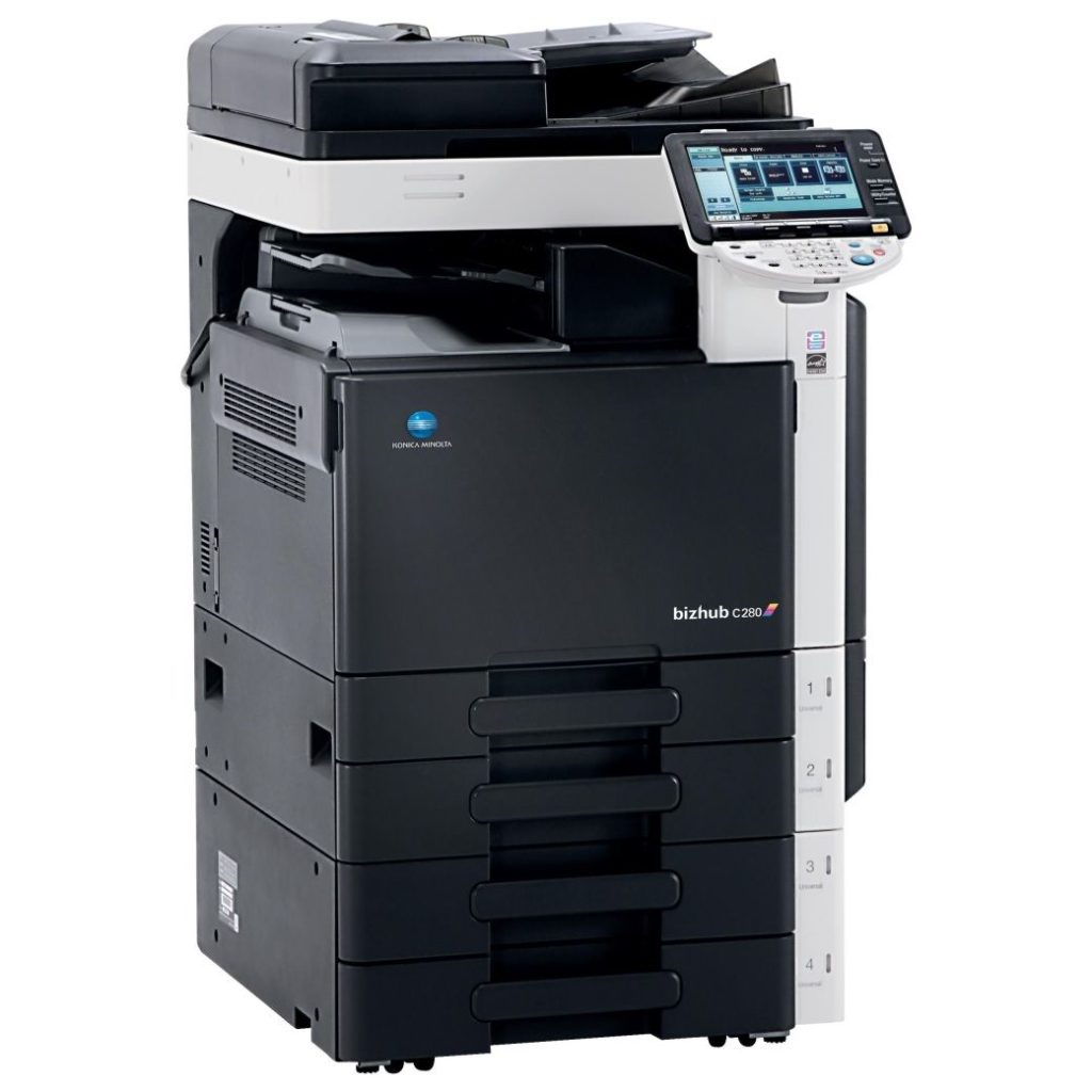Get Free Konica Minolta Bizhub C280 Pay For Copies Only