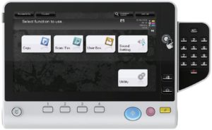 Konica Minolta C458 KP-101 Panel